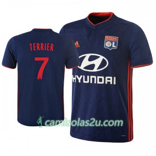 Camisolas de Futebol Olympique Lyonnais Martin Terrier 7 Equipamento Alternativa 2018/19 Manga Curta Camisolas de Futebol Olympique Lyonnais Martin Terrier 7 Equipamento Alternativa 2018/19 Manga Curta